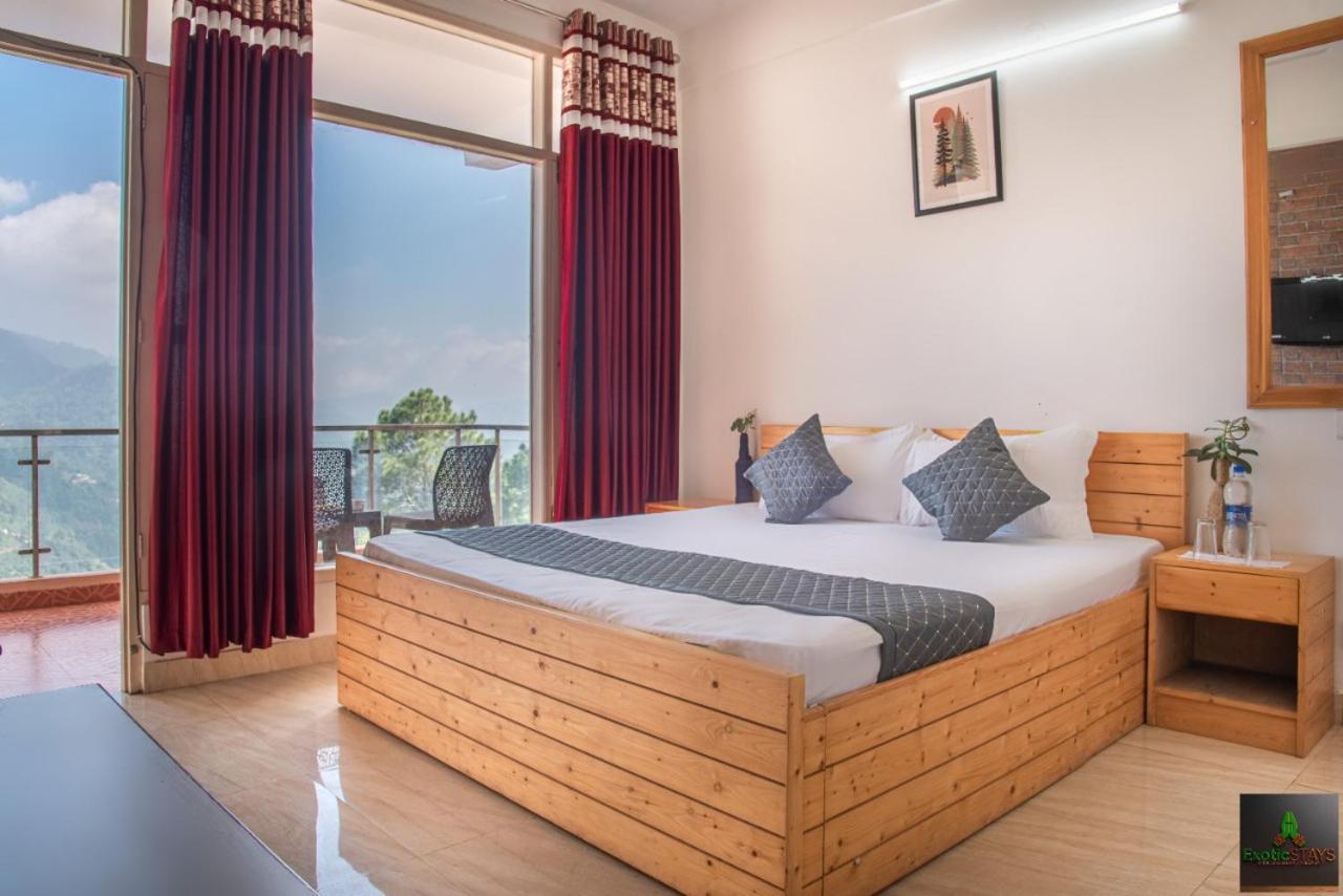 Mystic Kasauli I Pvt Balcony I Peacefull Area I Serviced Apt I By Exotic Stays المظهر الخارجي الصورة